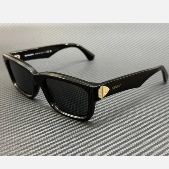BURBERRY Black Grey Women\'s 55 mm Sunglasses main image 5